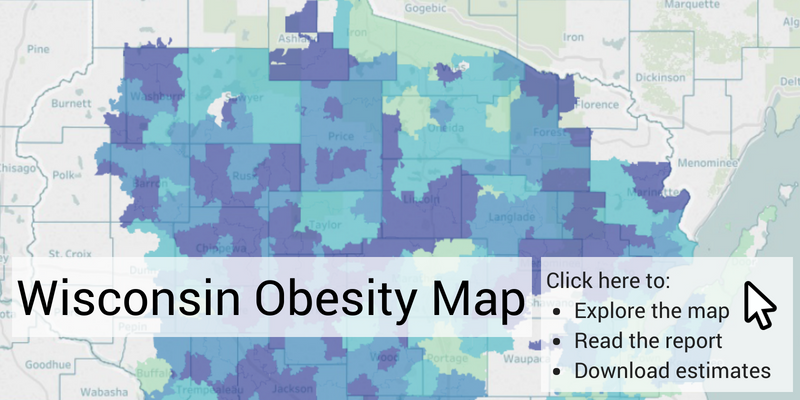 Researchers create searchable obesity map of Wisconsin