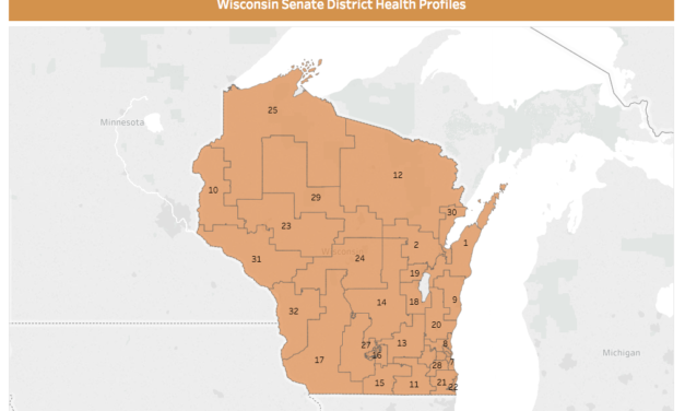 Maps detail health of Wisconsin’s legislative districts