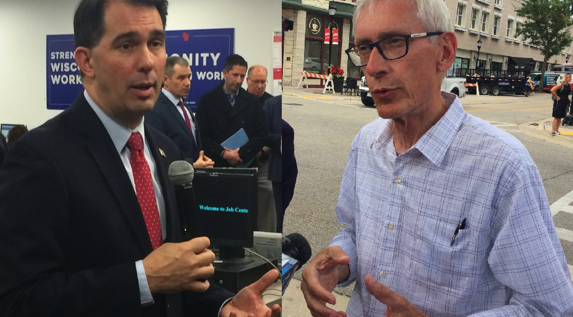 Evers, Walker say they’ll work across the aisle to protect coverage for pre-existing conditions