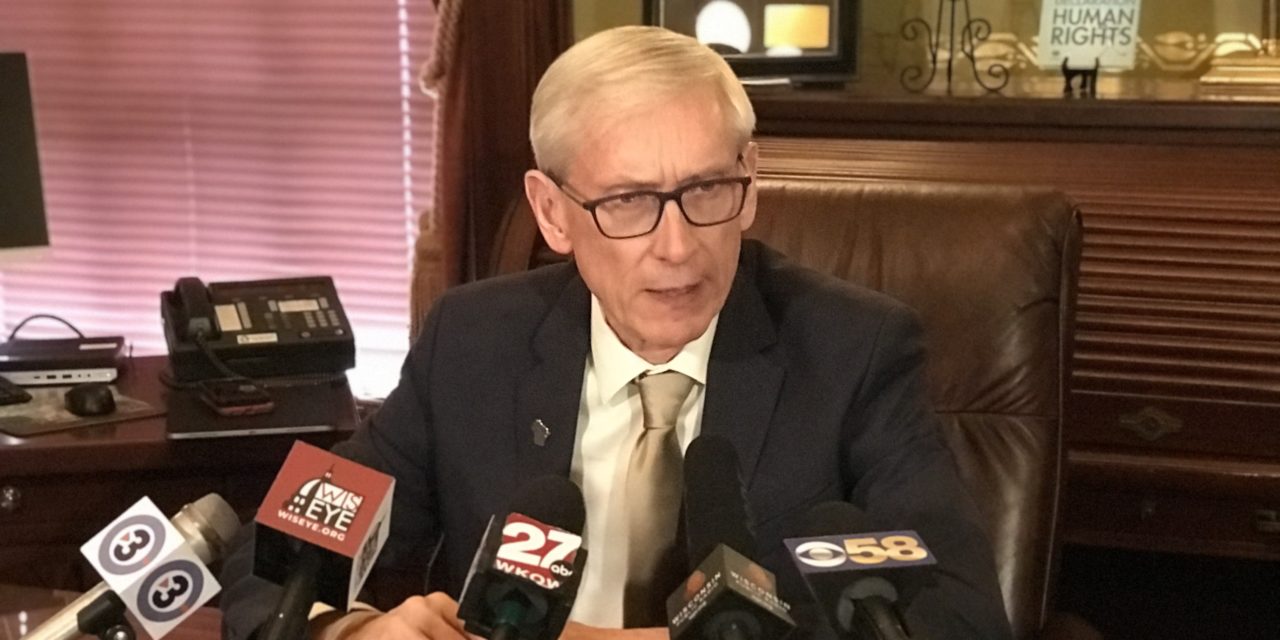 Evers hits back at Trump’s abortion remarks