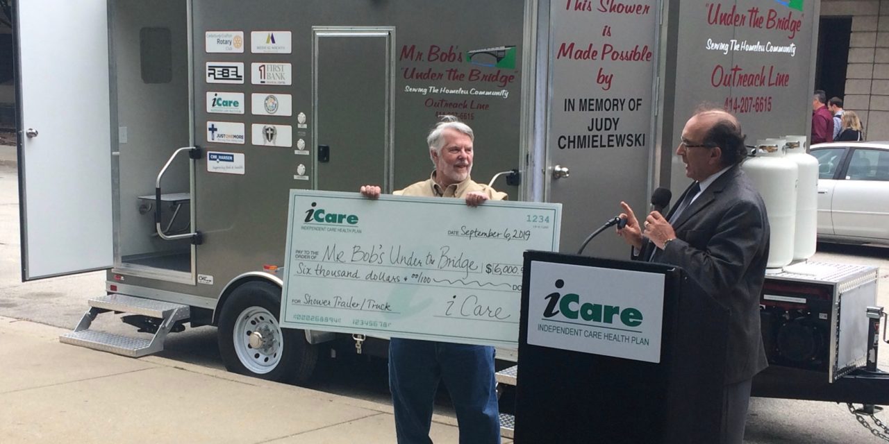 iCare, Milwaukee doctors support shower trailer