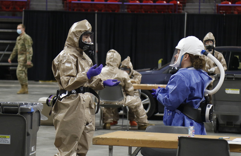 National Guard teams gather 288,000 specimens for COVID-19 testing so far