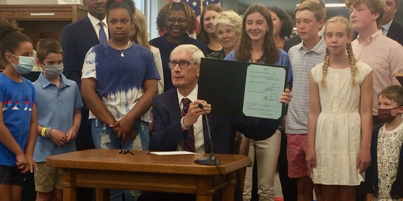 Evers signs off on budget