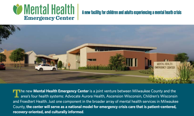 Milwaukee Mental Health Emergency Center to open in September, rather than May