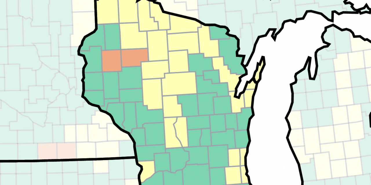 Barron, Rusk remain sole Wisconsin counties where CDC recommends public indoor masking 