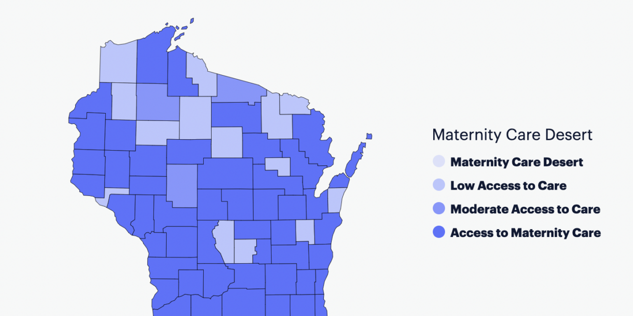 Report: 21 percent of state’s counties considered maternity care deserts