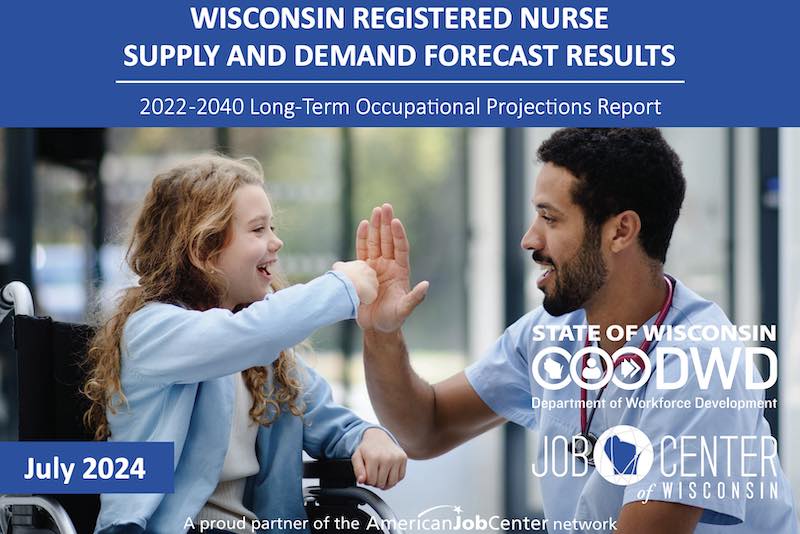 Report: Wisconsin faces deficit of between 12,000 and 19,000 nurses by 2040 